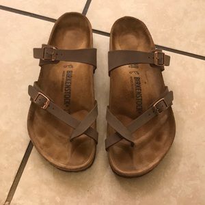 Birkenstock Mayari mocca sandal size 40